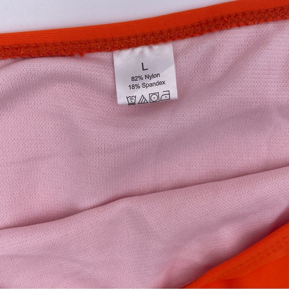 SHEIN high waisted cheeky bikini bottom women Size Large - Picture 6 of 8